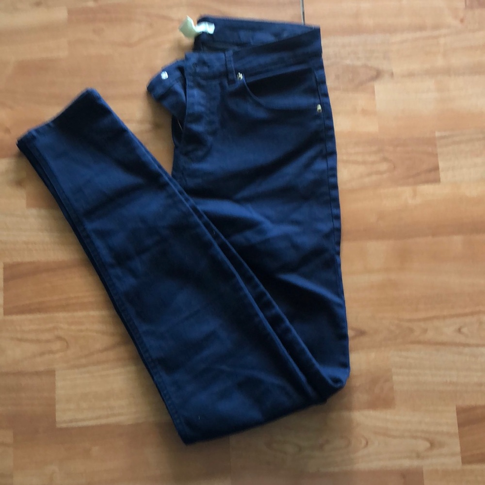 H&M navy skinny pant